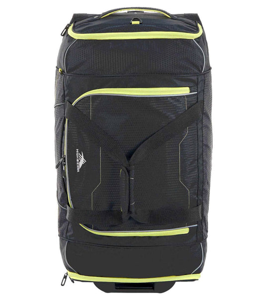 High Sierra Ultimate Access 3 - 76 cm Wheeled Duffle - Black/Lime Green