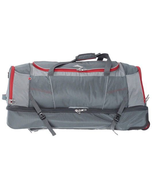 High Sierra Ultimate Access 3 - 91 cm Wheeled Drop Bottom Duffle - Mercury / Crimson