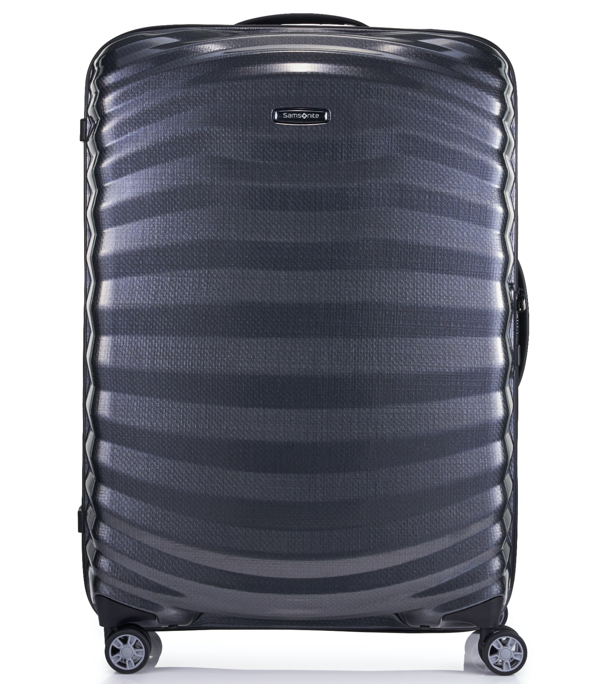 Samsonite Lite-Shock Sport 75cm 4 Wheel Spinner Luggage - Black