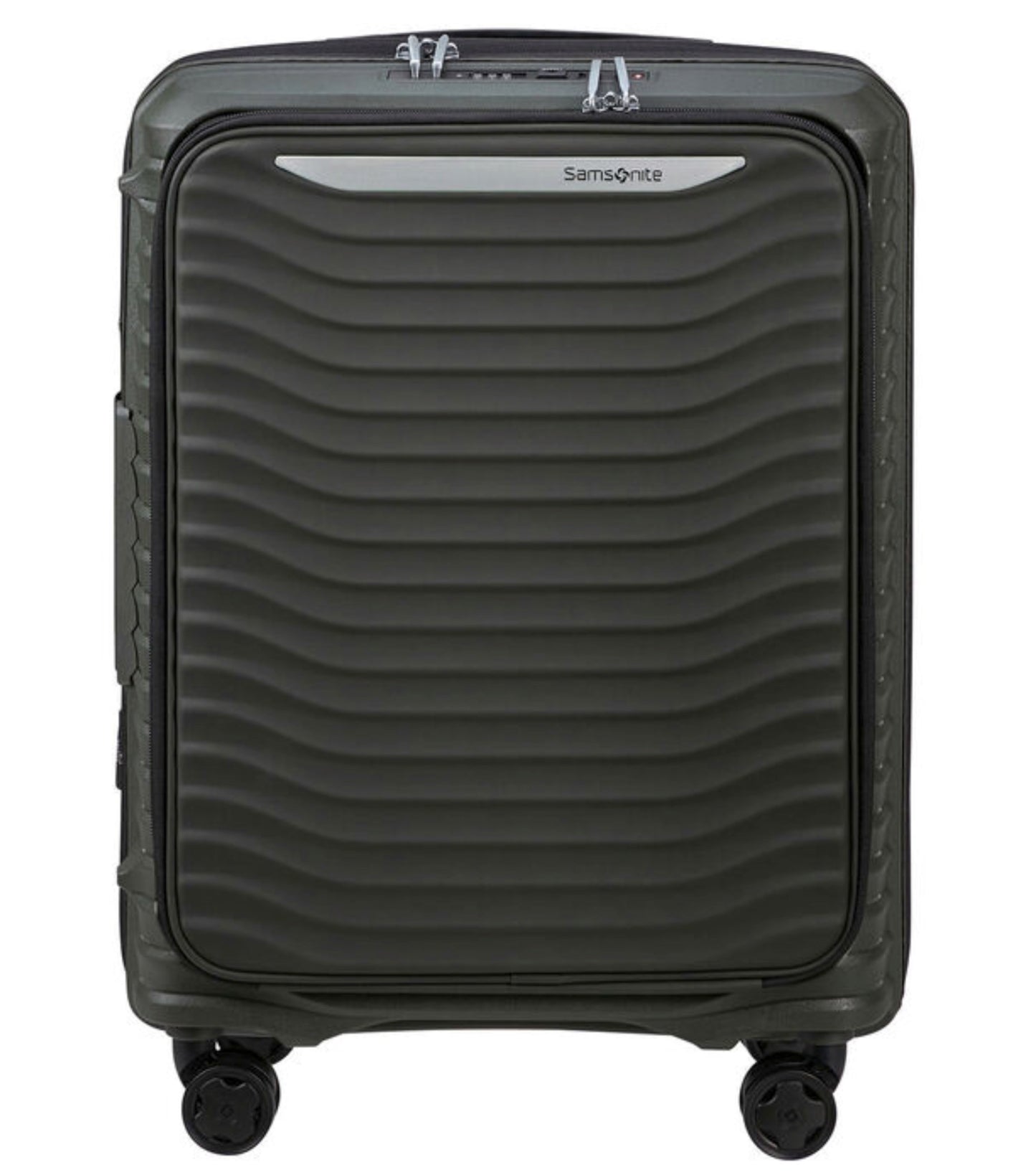 Samsonite Upscape 55 cm Expandable Easy Access Cabin Suitcase - Climbing Ivy