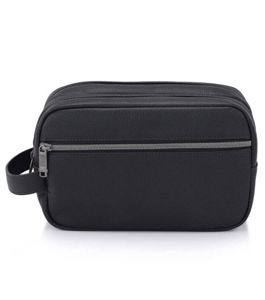 Samsonite Classic Leather Toiletry Kit - Black