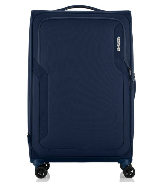 American Tourister Applite 5 - 82 cm Expandable Spinner Suitcase - Navy