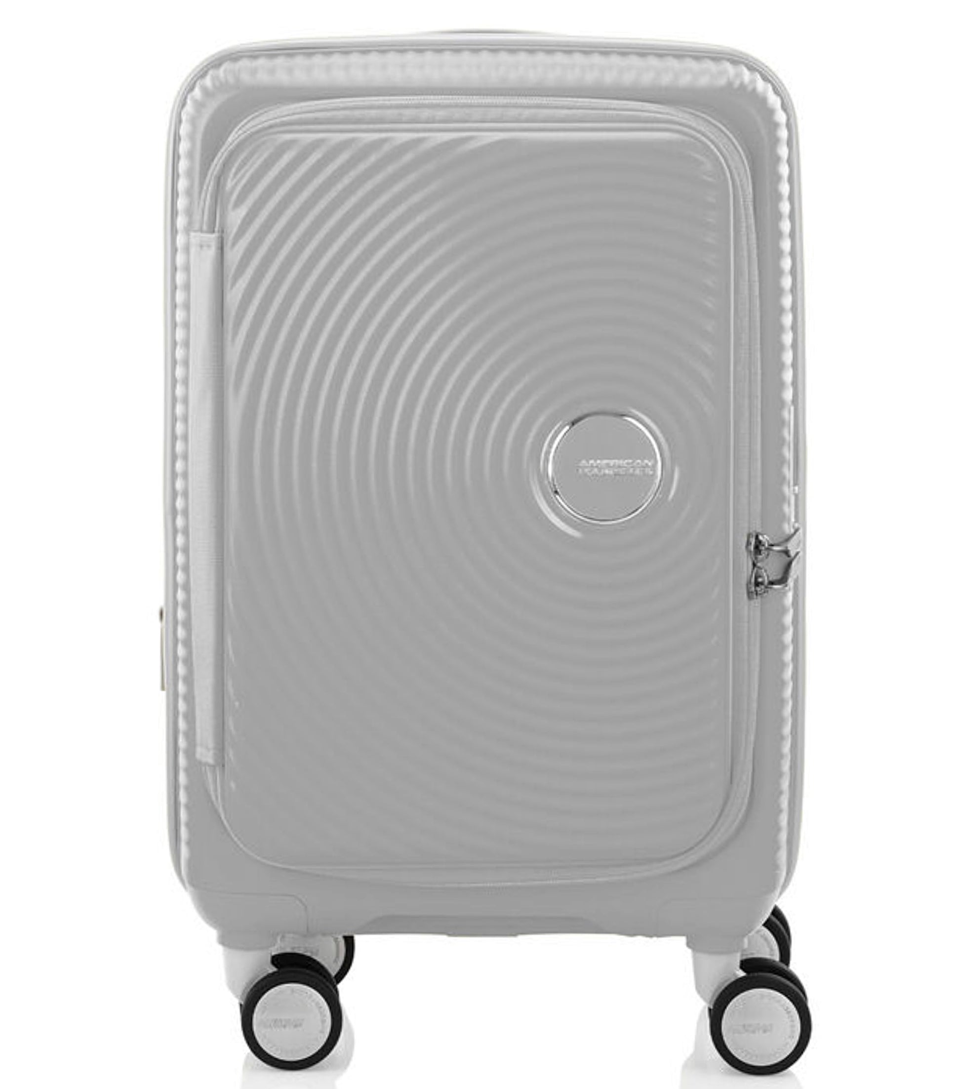 American Tourister Curio Book Opening 55 cm Carry-On Spinner Suitcase - Cool Grey