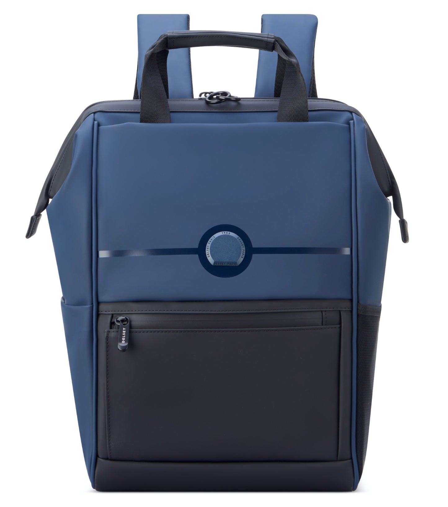 Delsey Turenne Soft 14" Laptop Backpack with RFID - Night Blue