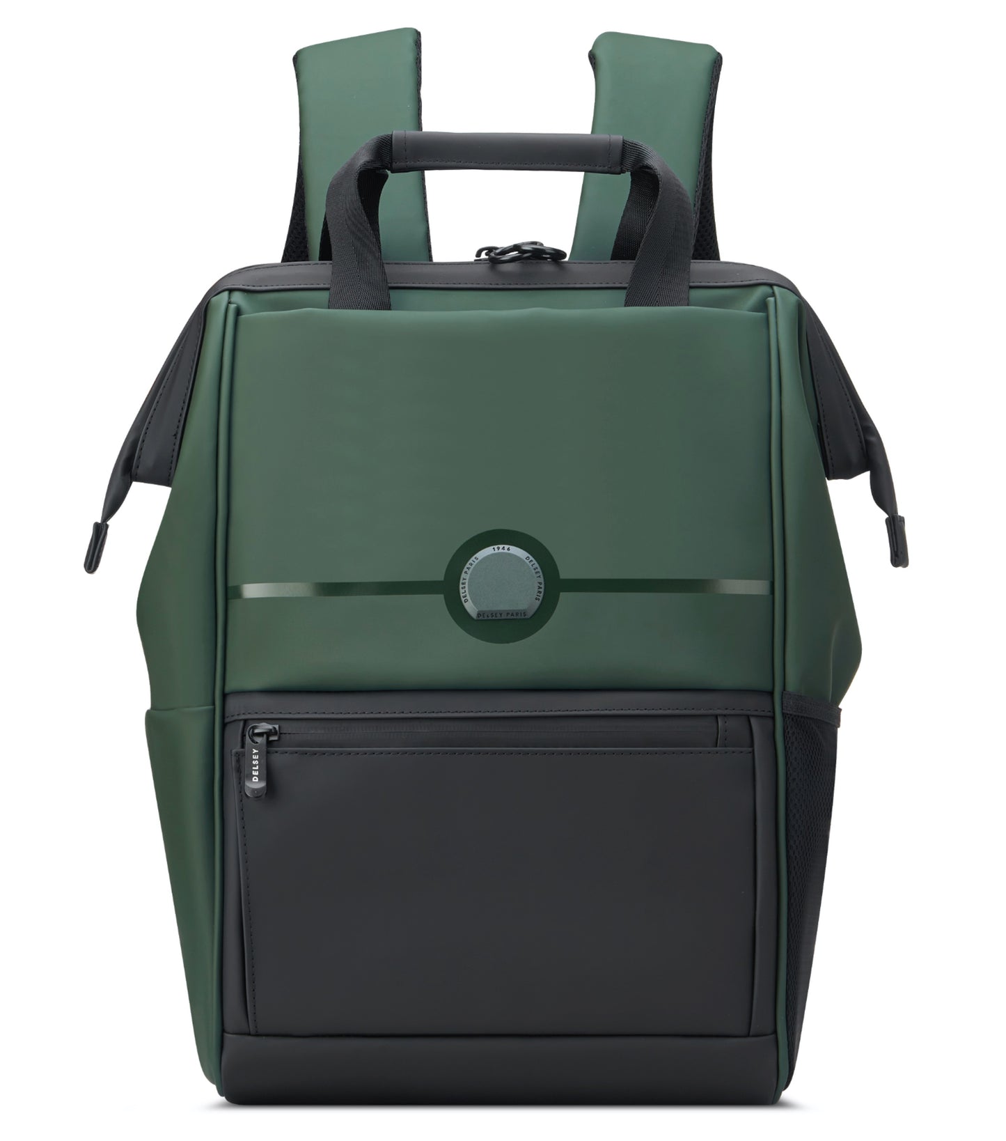 Delsey Turenne Soft 14" Laptop Backpack with RFID - Green