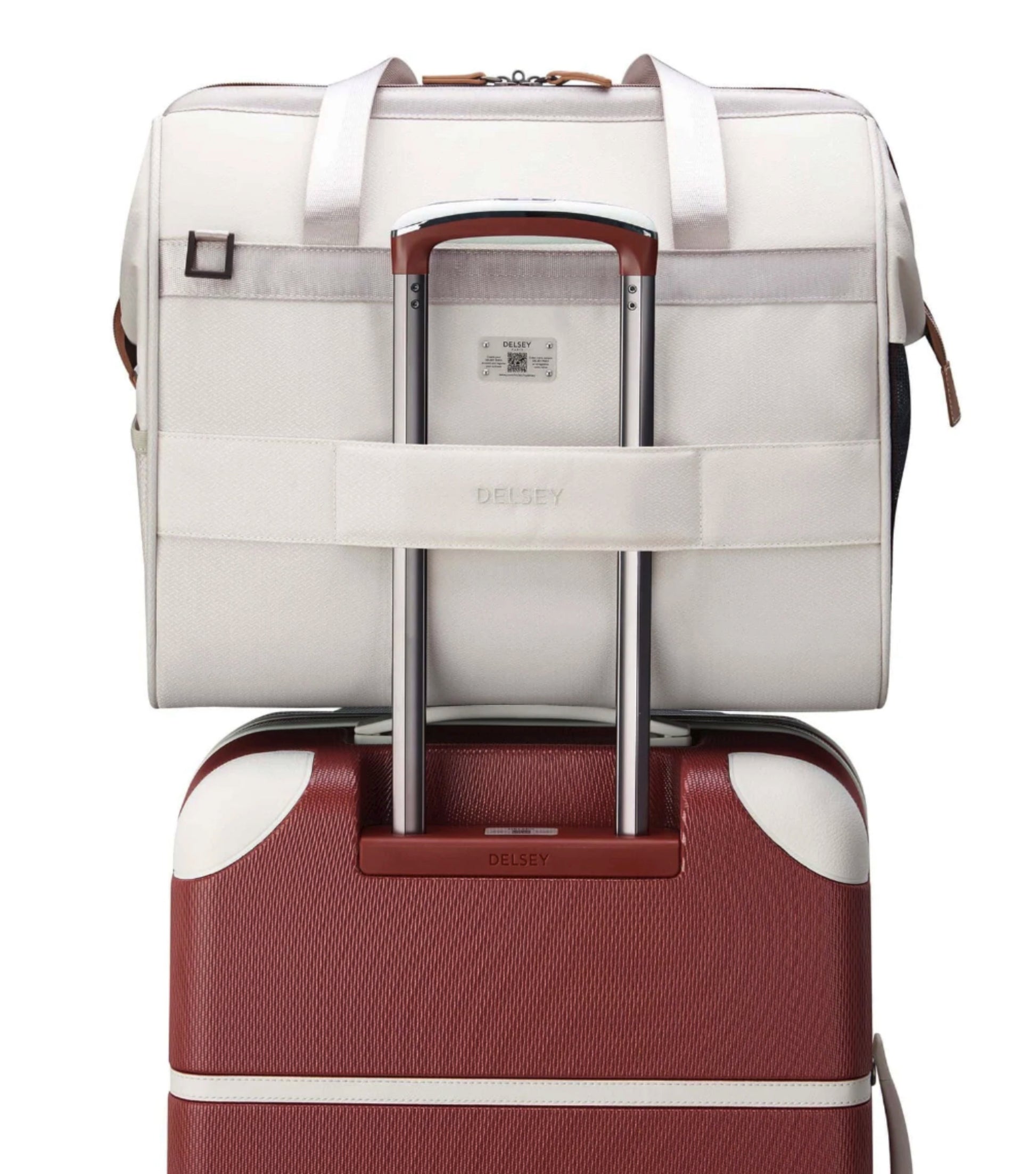 Pair it with one of DELSEY Chatelet spinner luggage to look your best on the move! (luggage not included)