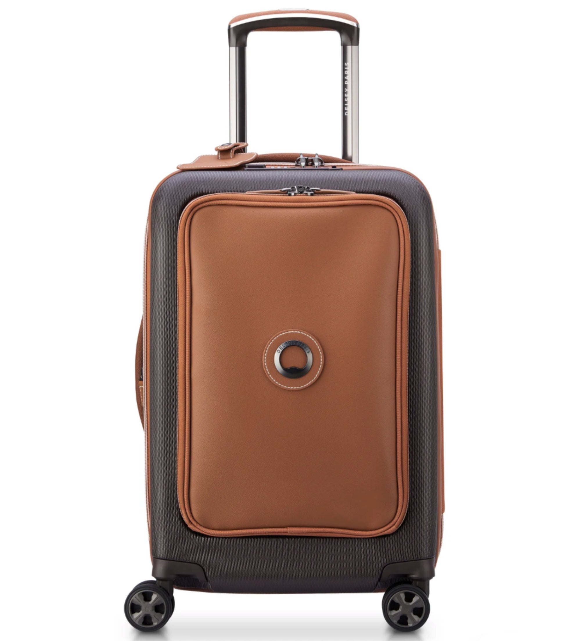 Delsey Chatelet Air 2.0 - 55 cm Expandable Laptop Cabin Luggage - Brown