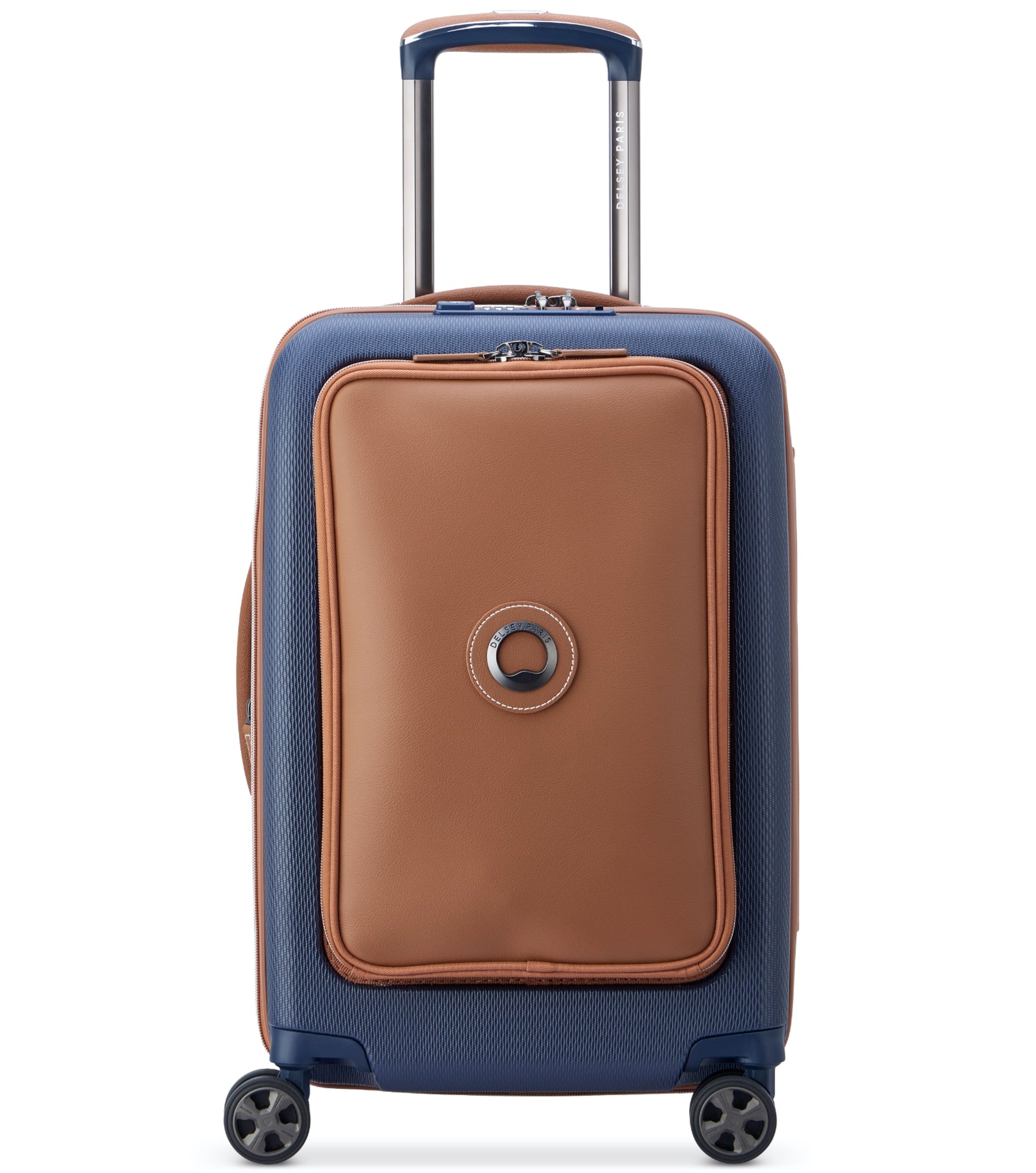 Delsey Chatelet Air 2.0 - 55 cm Expandable Laptop Cabin Luggage - Navy Blue