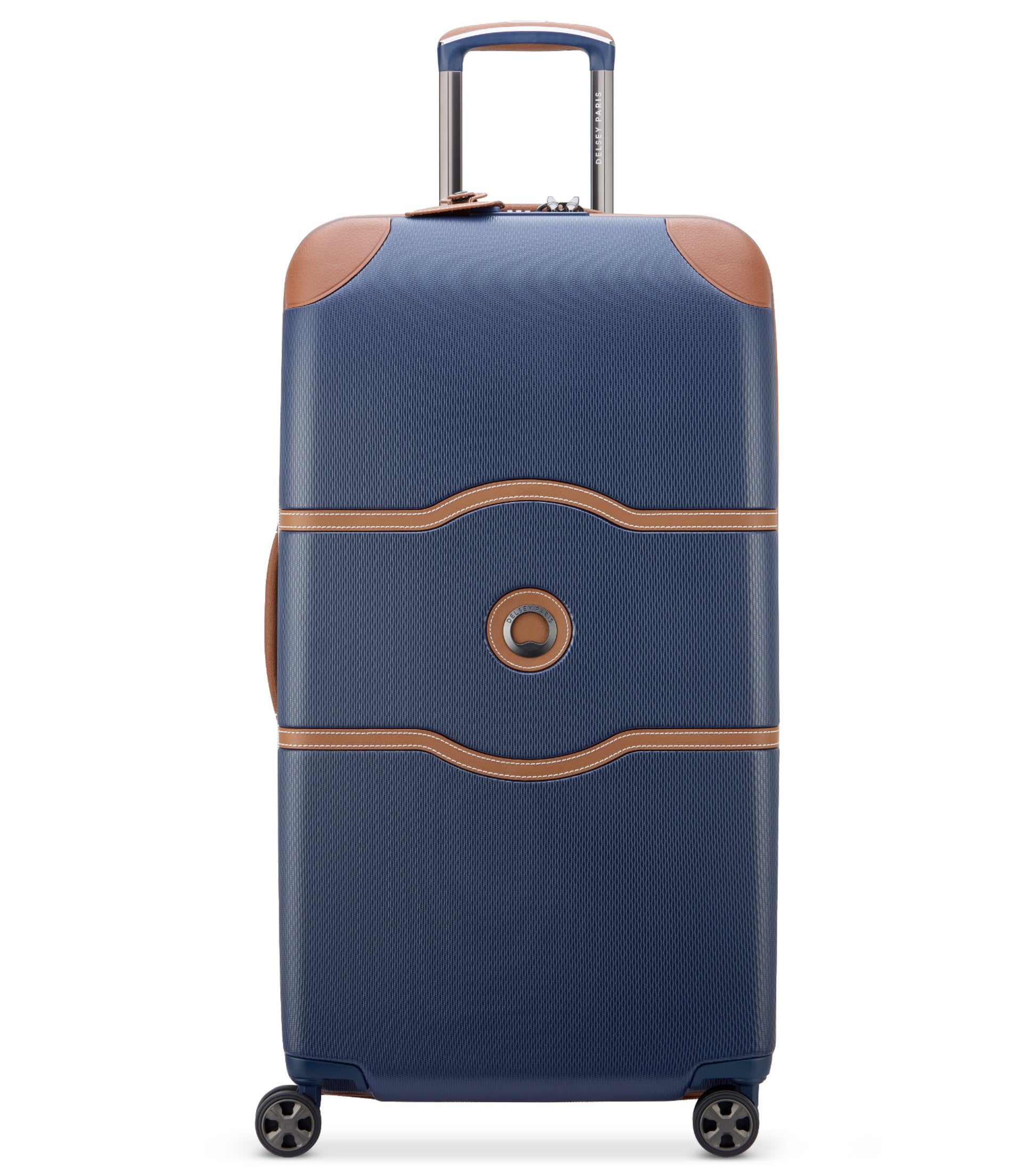 Delsey Chatelet Air 2.0 - 80 cm 4-Wheel Trunk Case - Navy Blue