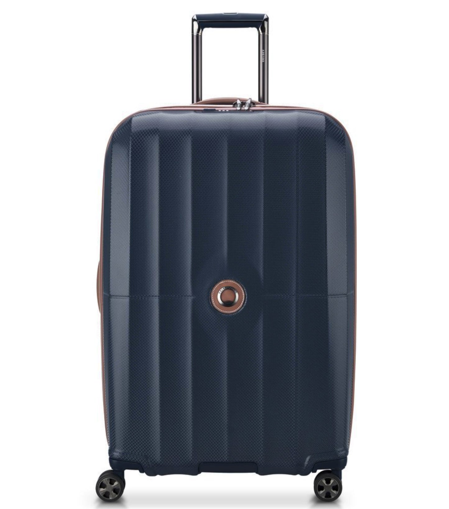 Delsey St Tropez - 77 cm Expandable Trolley Case - Navy