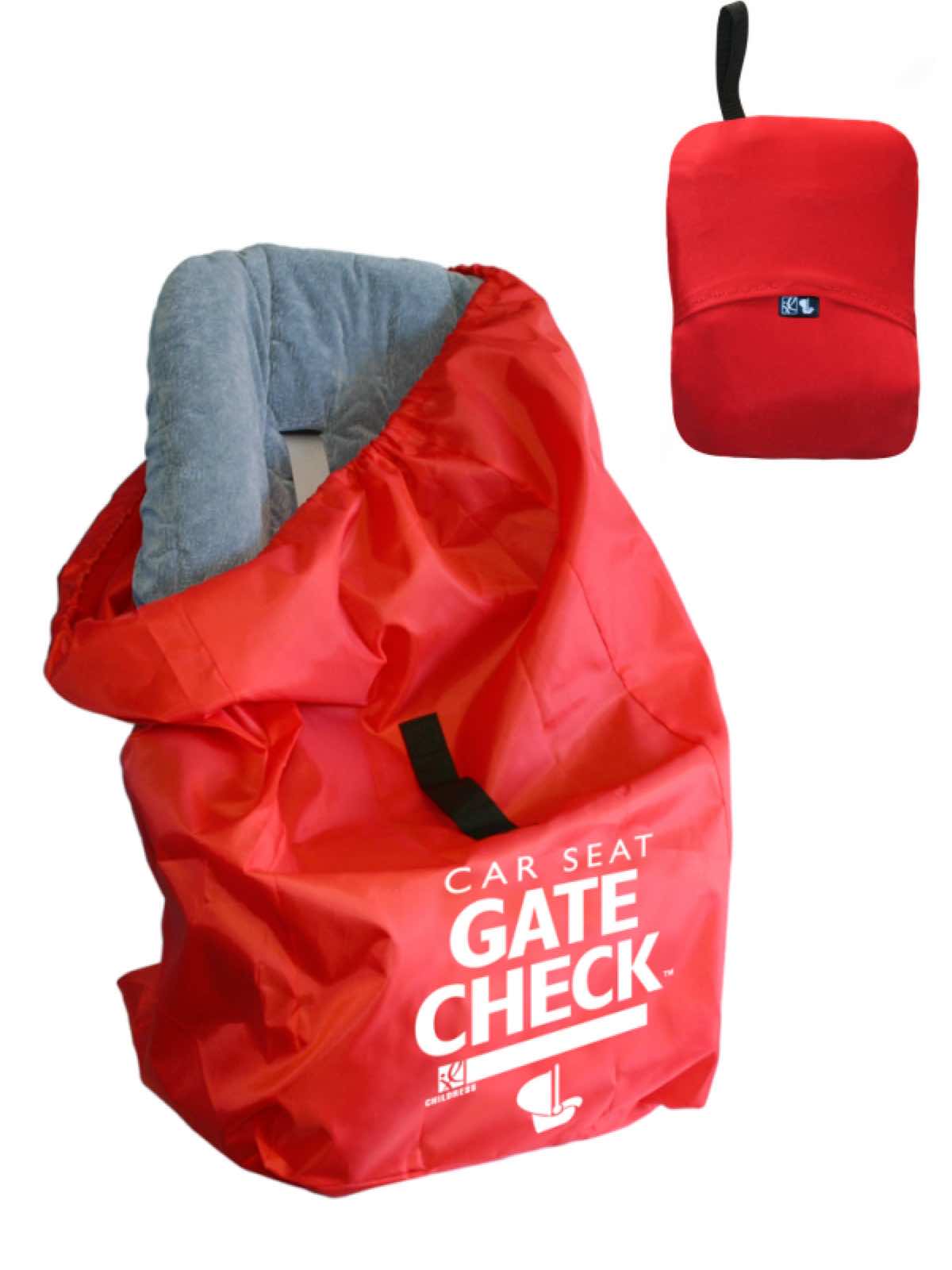 Car Seat Gate Check Bag, stuffs quickly into attached pouch