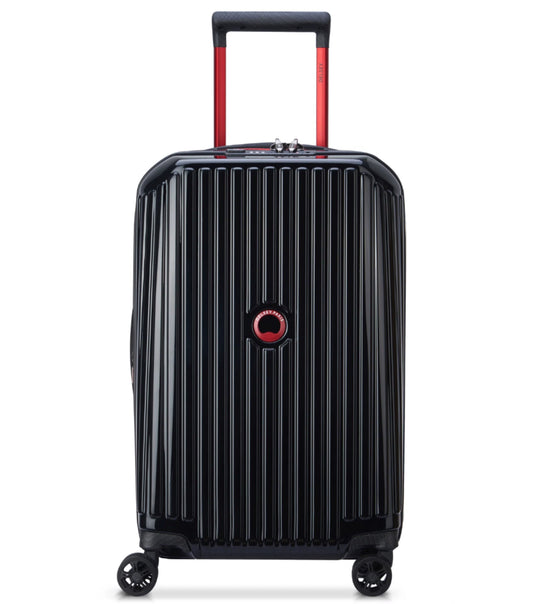 Delsey Alfa Romeo Formula 1 Securtime 56 cm 4-Wheel Cabin Luggage - Black