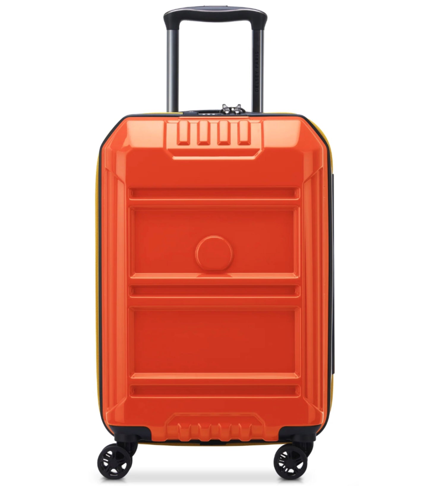 Delsey Rempart 55 cm 4-wheel Expandable Cabin Luggage - Orange