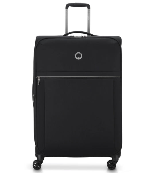 Delsey Brochant 2.0 - 78 cm 4-Wheel Expandable Luggage - Black