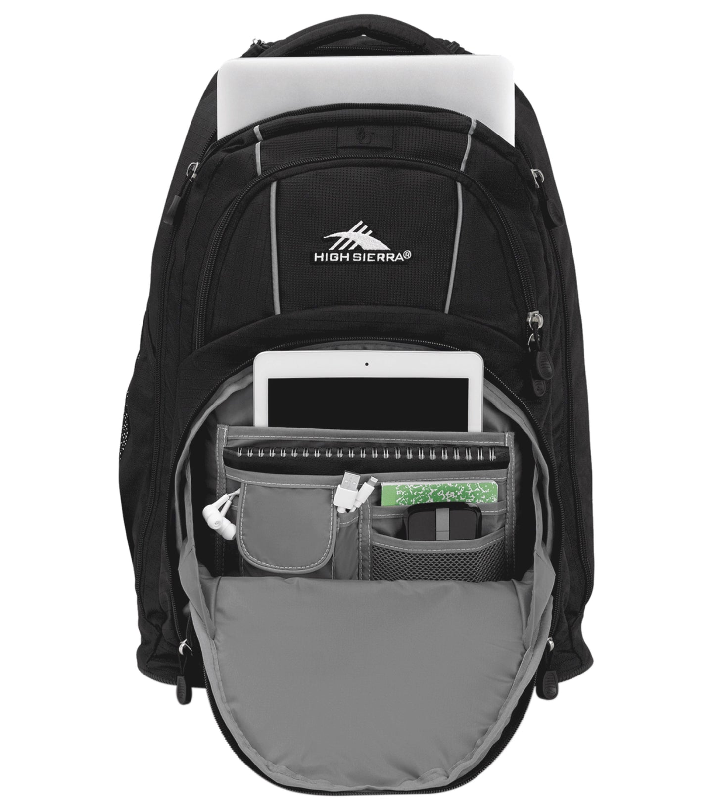 High Sierra Freewheel - Wheeled Backpack - Black