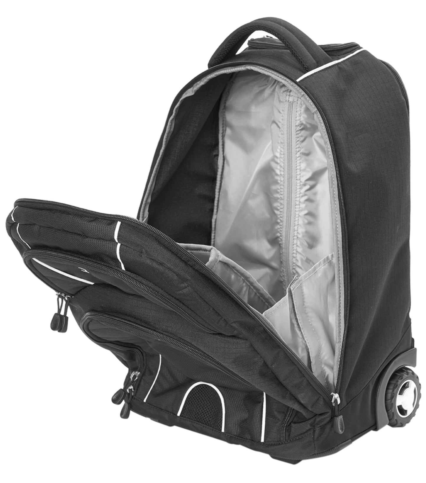 High Sierra Freewheel - Wheeled Backpack - Black