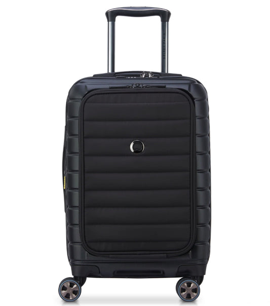 Delsey Shadow 5.0 - 55 cm 15" Laptop Front Loader Cabin Luggage - Black