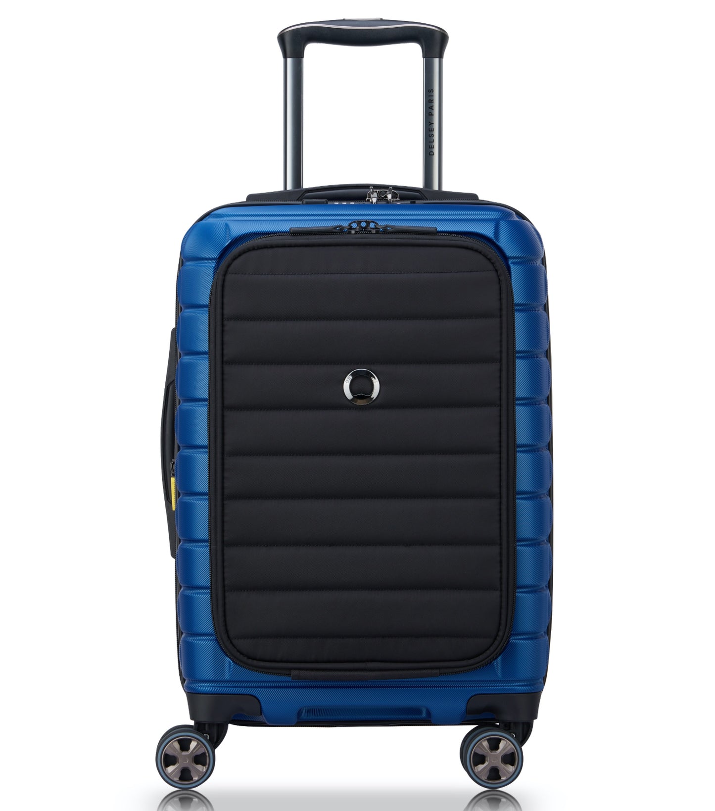 Delsey Shadow 5.0 - 55 cm 15" Laptop Front Loader Cabin Luggage - Blue