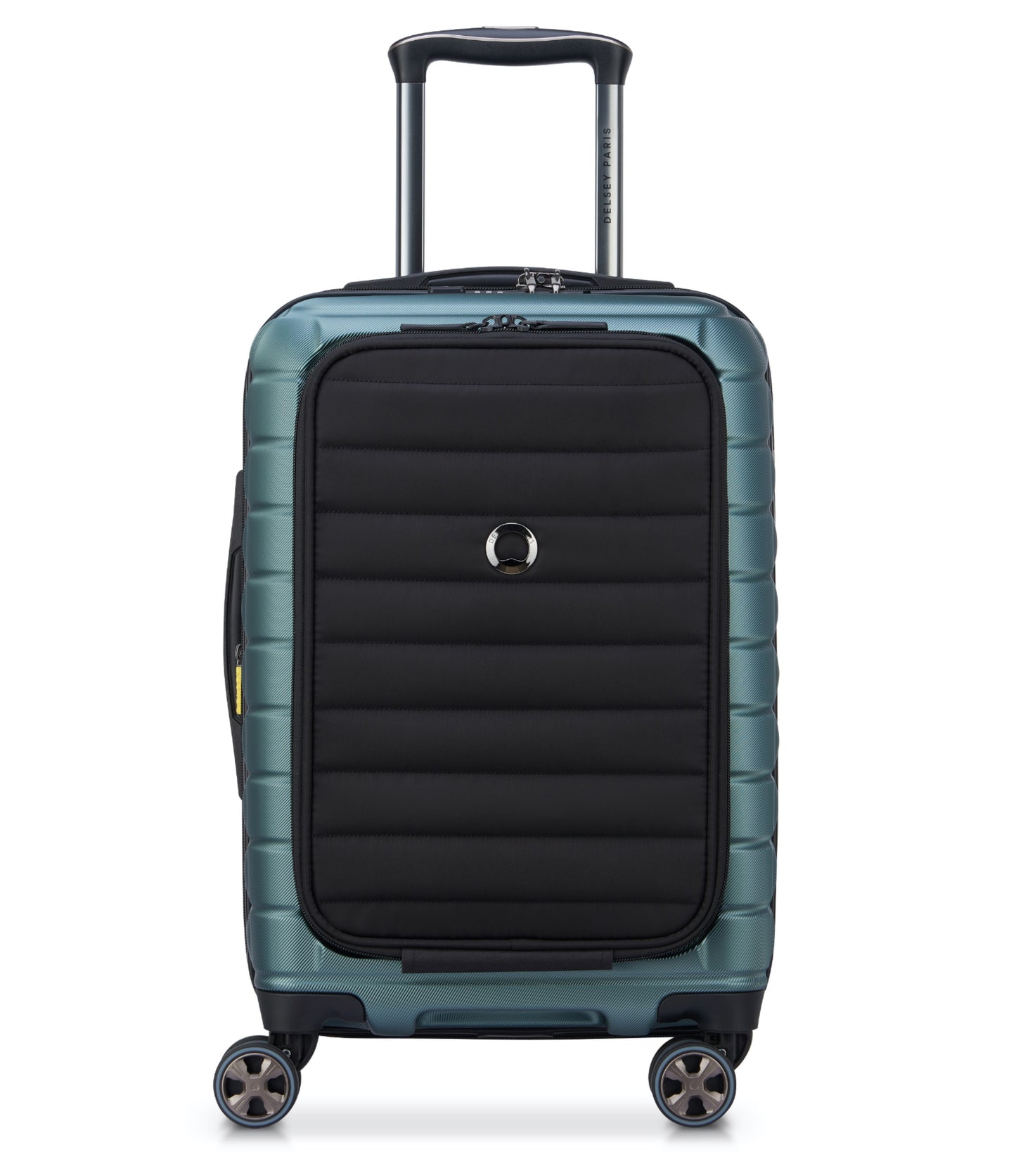 Delsey Shadow 5.0 - 55 cm 15" Laptop Front Loader Cabin Luggage - Green