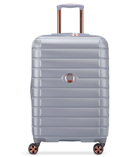 Delsey Shadow 5.0 - 66 cm Expandable Trolley Case - Platinum