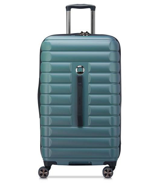 Delsey Shadow 5.0 - 74.5 cm 4 Wheel Trunk Suitcase - Green