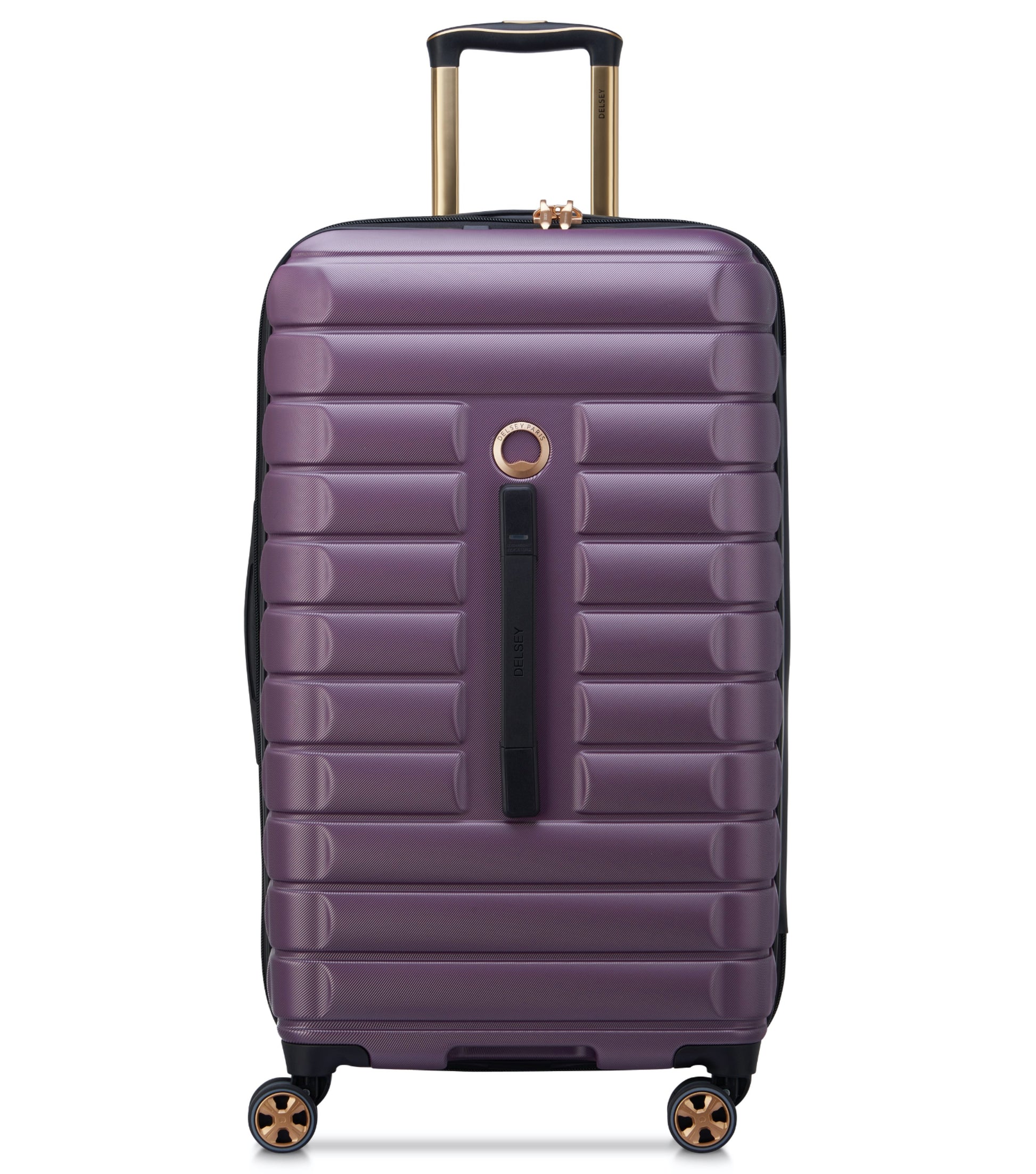 Delsey Shadow 5.0 - 74.5 cm 4 Wheel Trunk Suitcase - Plum