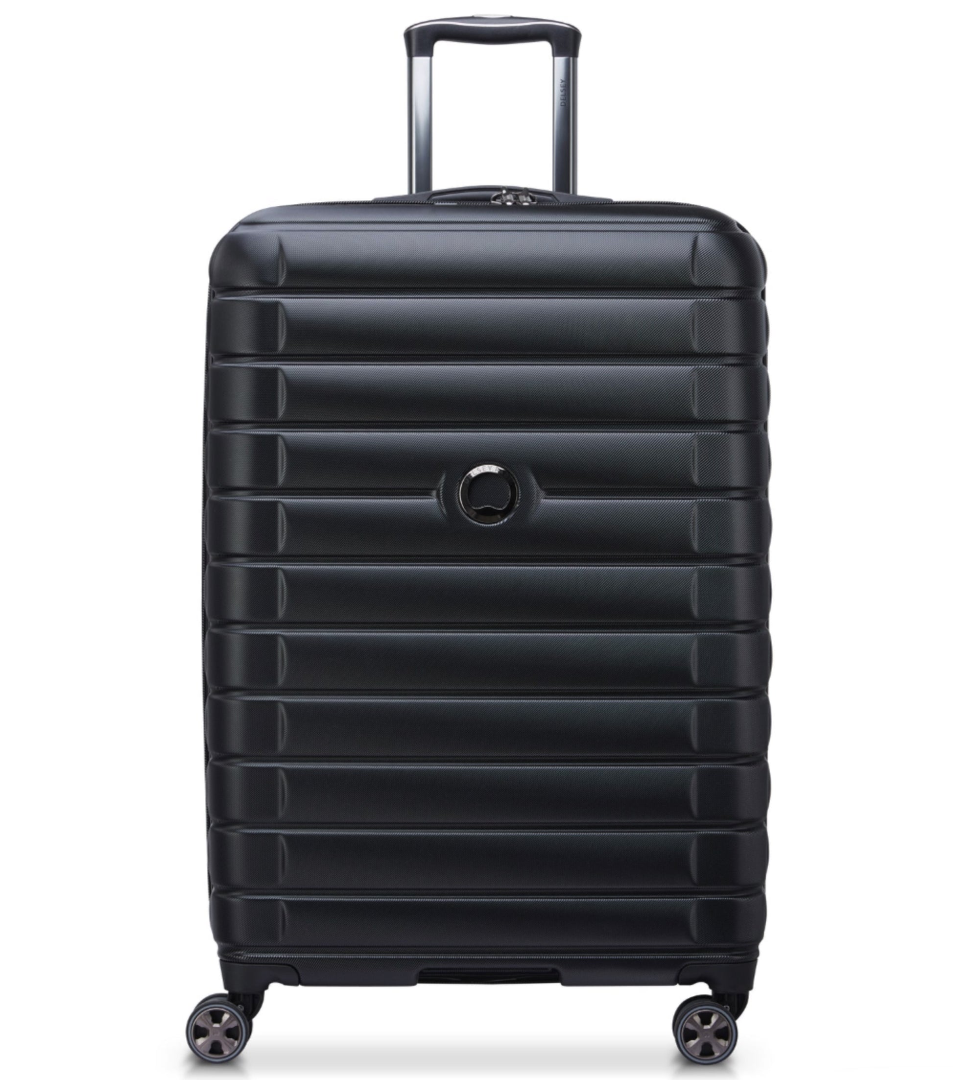 Delsey Shadow 5.0 - 75 cm Expandable 4 Wheel Suitcase - Black