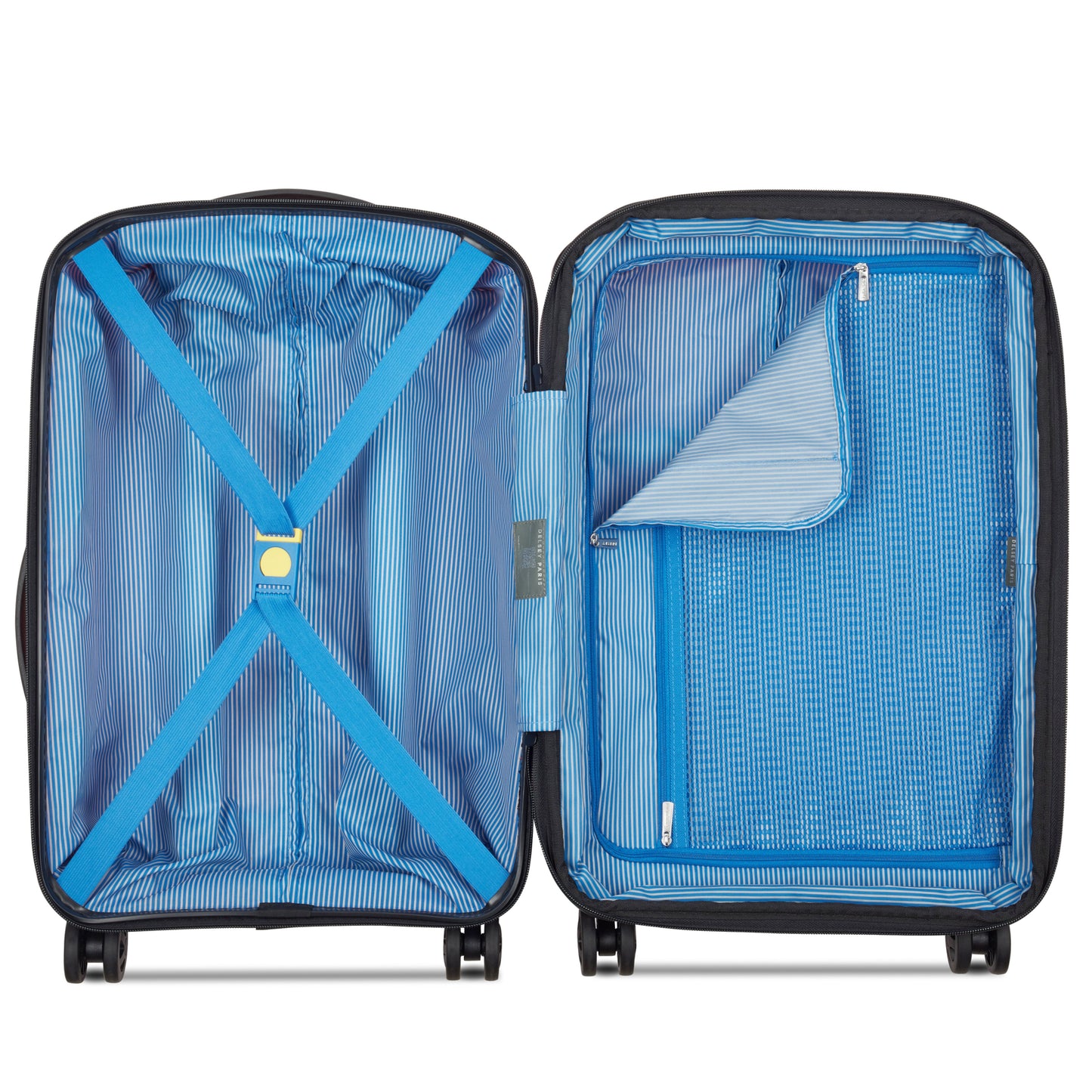 Delsey Anvers 55 cm 4 Wheel Expandable Carry-on Suitcase - Red
