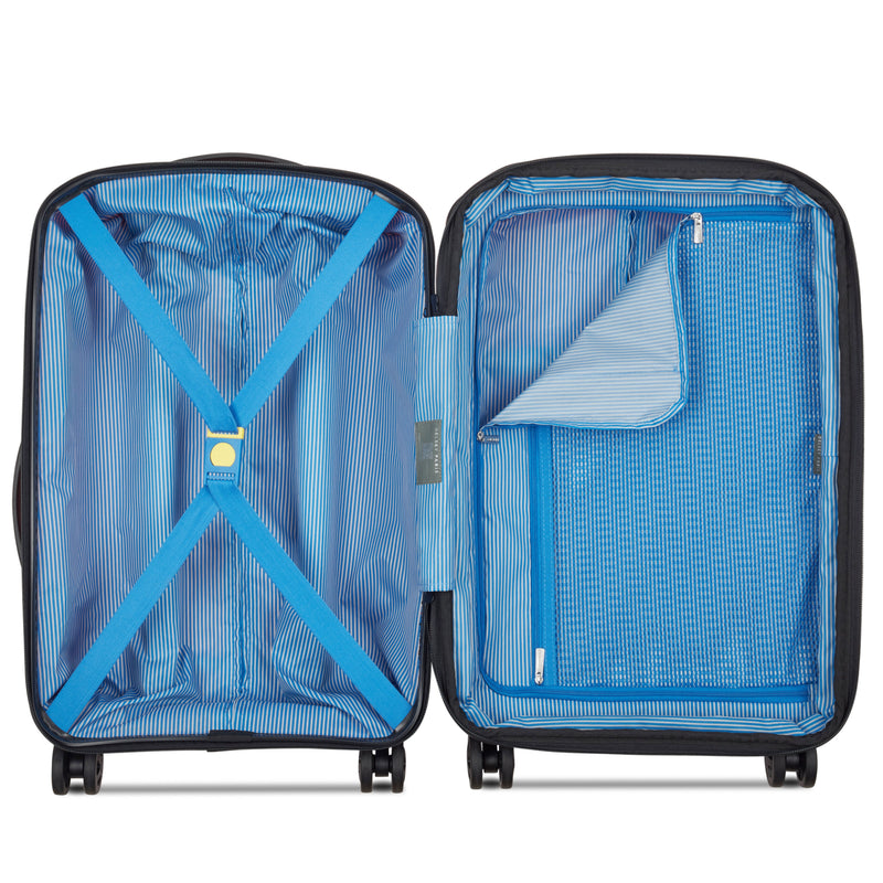 Delsey Anvers 55 cm 4 Wheel Expandable Carry-on Suitcase - Red