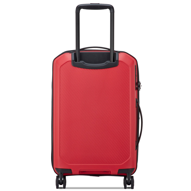 Delsey Anvers 55 cm 4 Wheel Expandable Carry-on Suitcase - Red