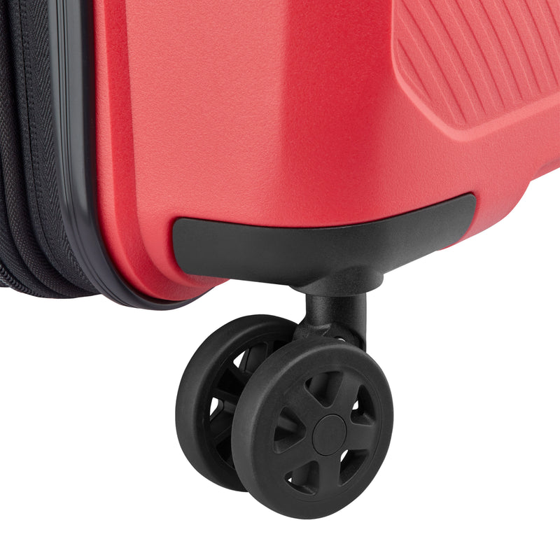 Delsey Anvers 55 cm 4 Wheel Expandable Carry-on Suitcase - Red
