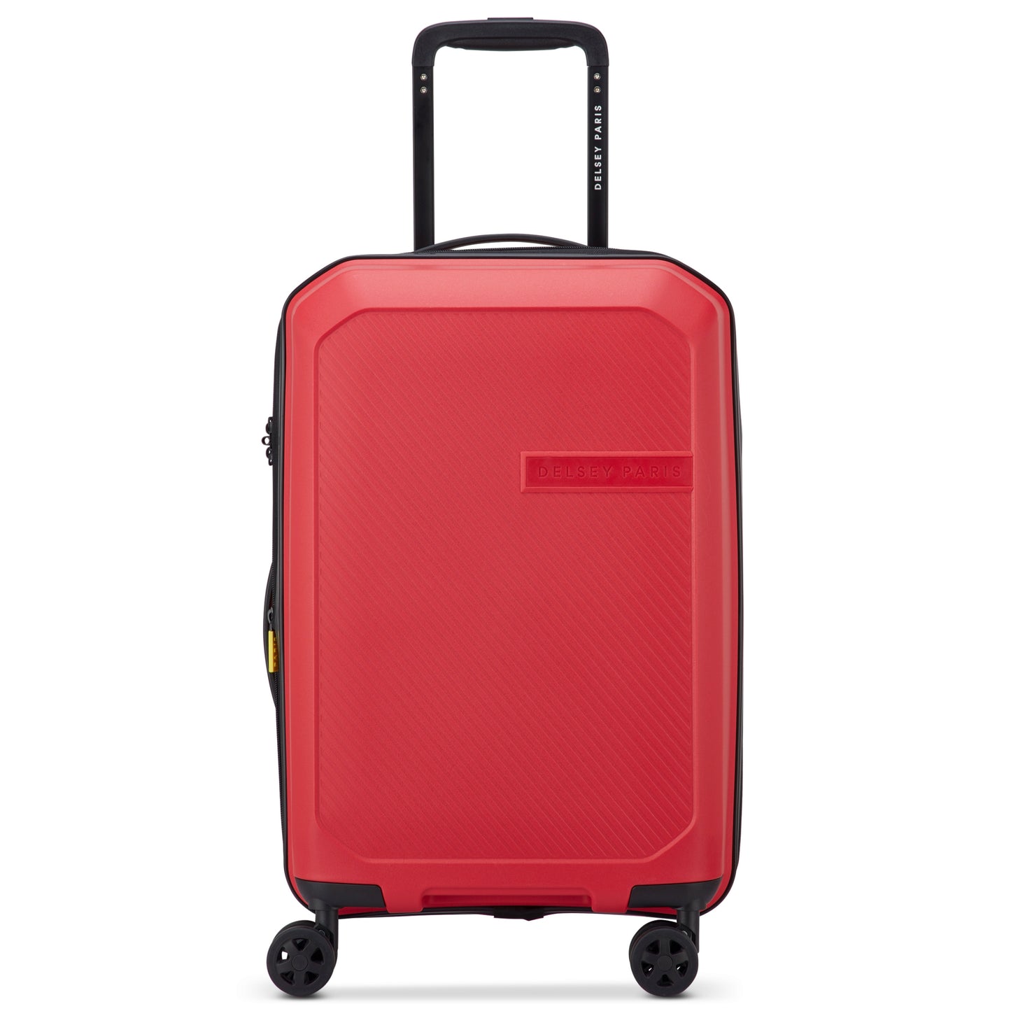 Delsey Anvers 55 cm 4 Wheel Expandable Carry-on Suitcase - Red
