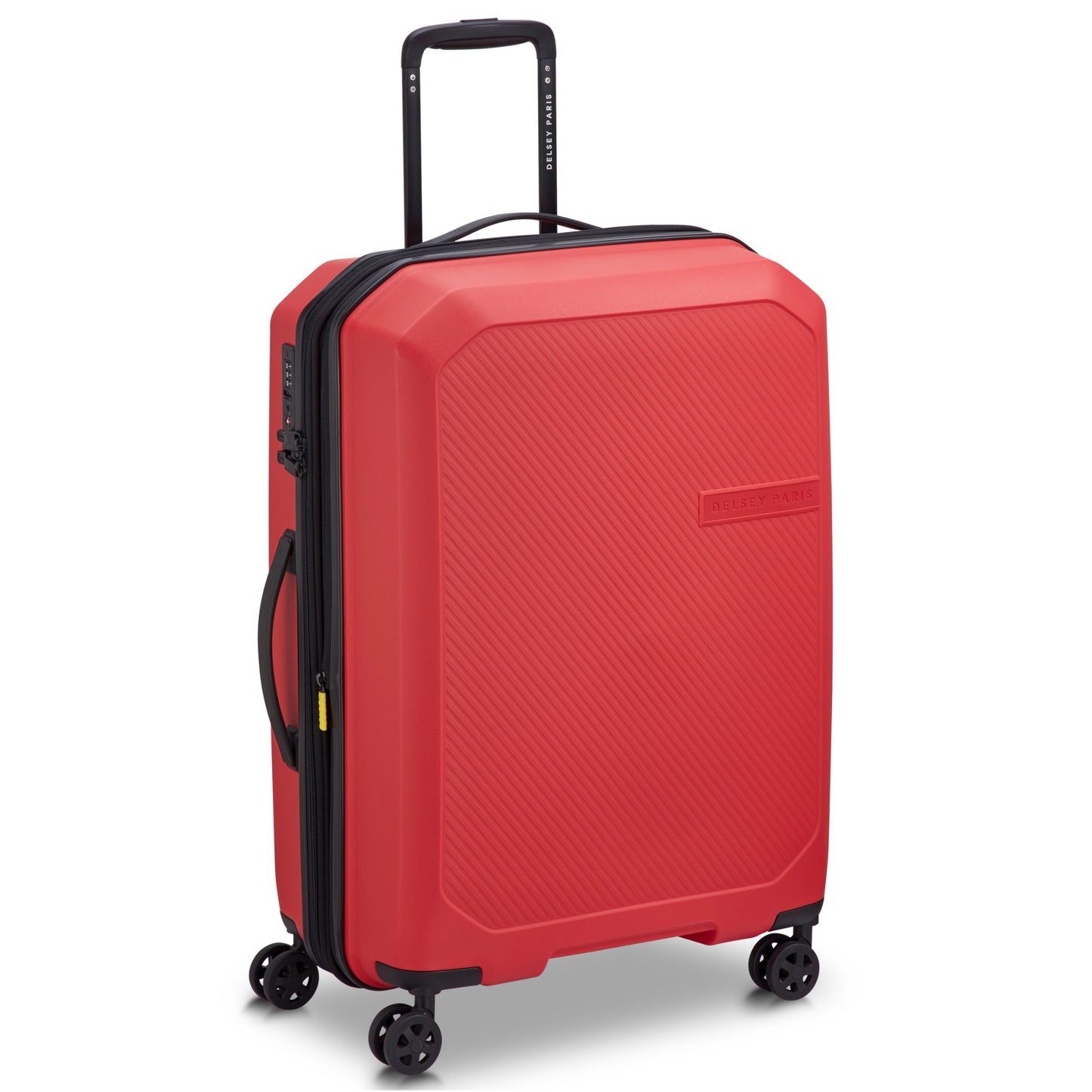 Delsey Anvers 65.5 cm 4 Wheel Expandable Suitcase - Red
