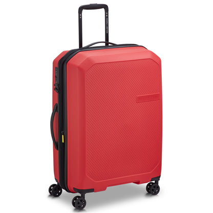 Delsey Anvers 65.5 cm 4 Wheel Expandable Suitcase - Red