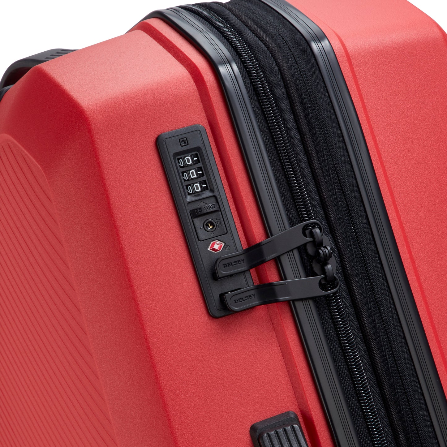 Delsey Anvers 65.5 cm 4 Wheel Expandable Suitcase - Red