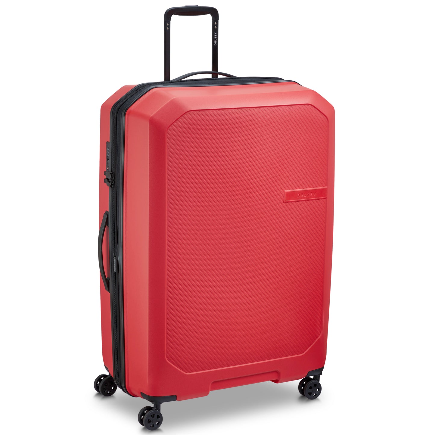 Delsey Anvers 81 cm 4 Wheel Expandable Suitcase - Red