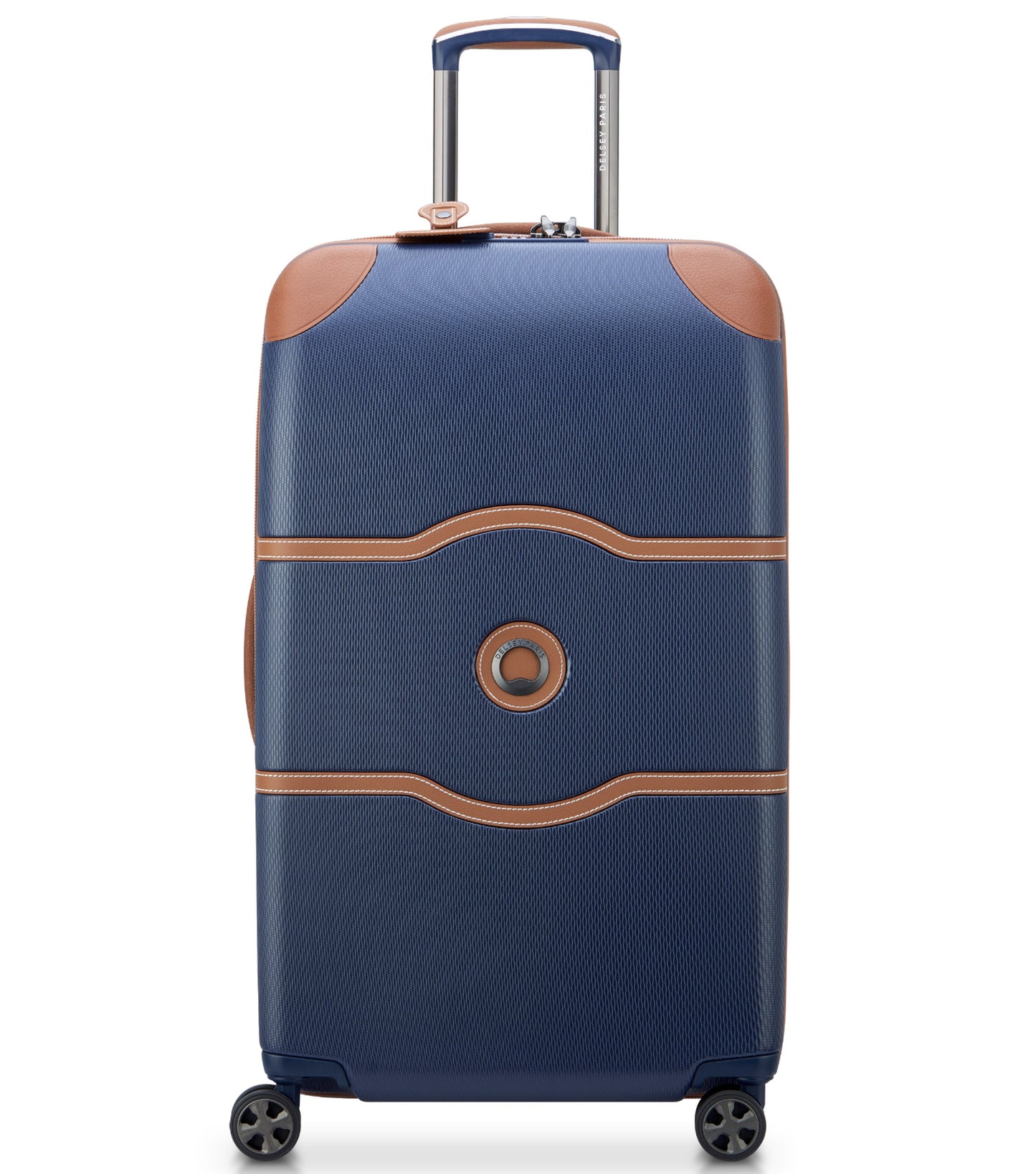 Delsey Chatelet Air 2.0 - 73 cm 4 -Wheel Trunk Case - Navy Blue