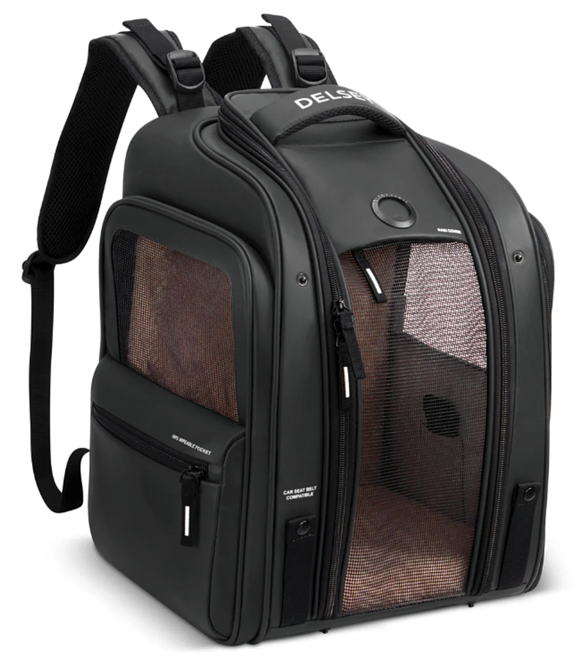 The Raspail Pet Carrier is a comfortable travel bag for animals