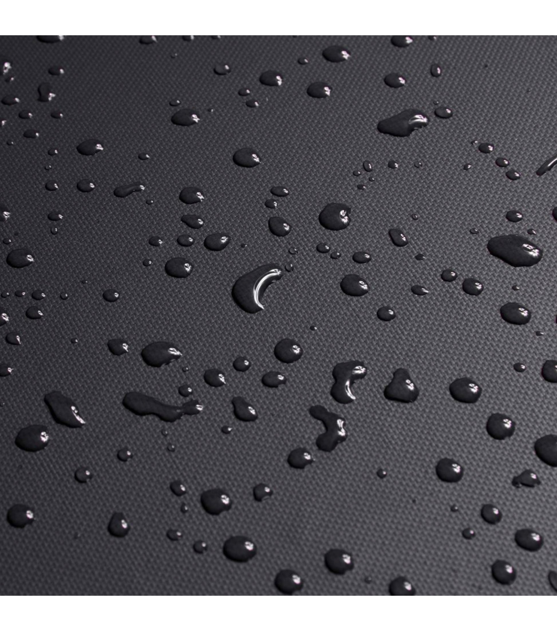 Water-repellant recycled material