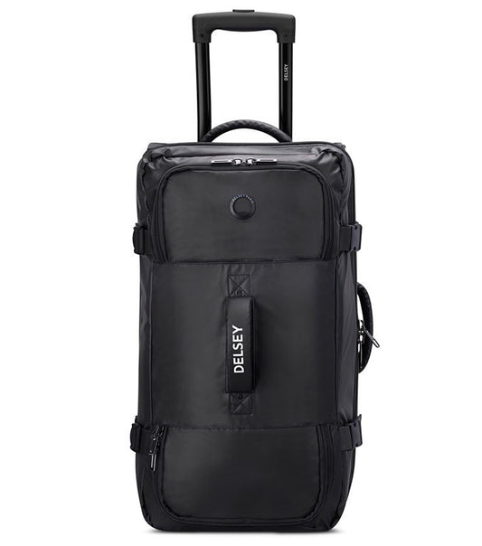 Delsey Raspail 2-Wheel Trolley Medium Duffle Bag - Black