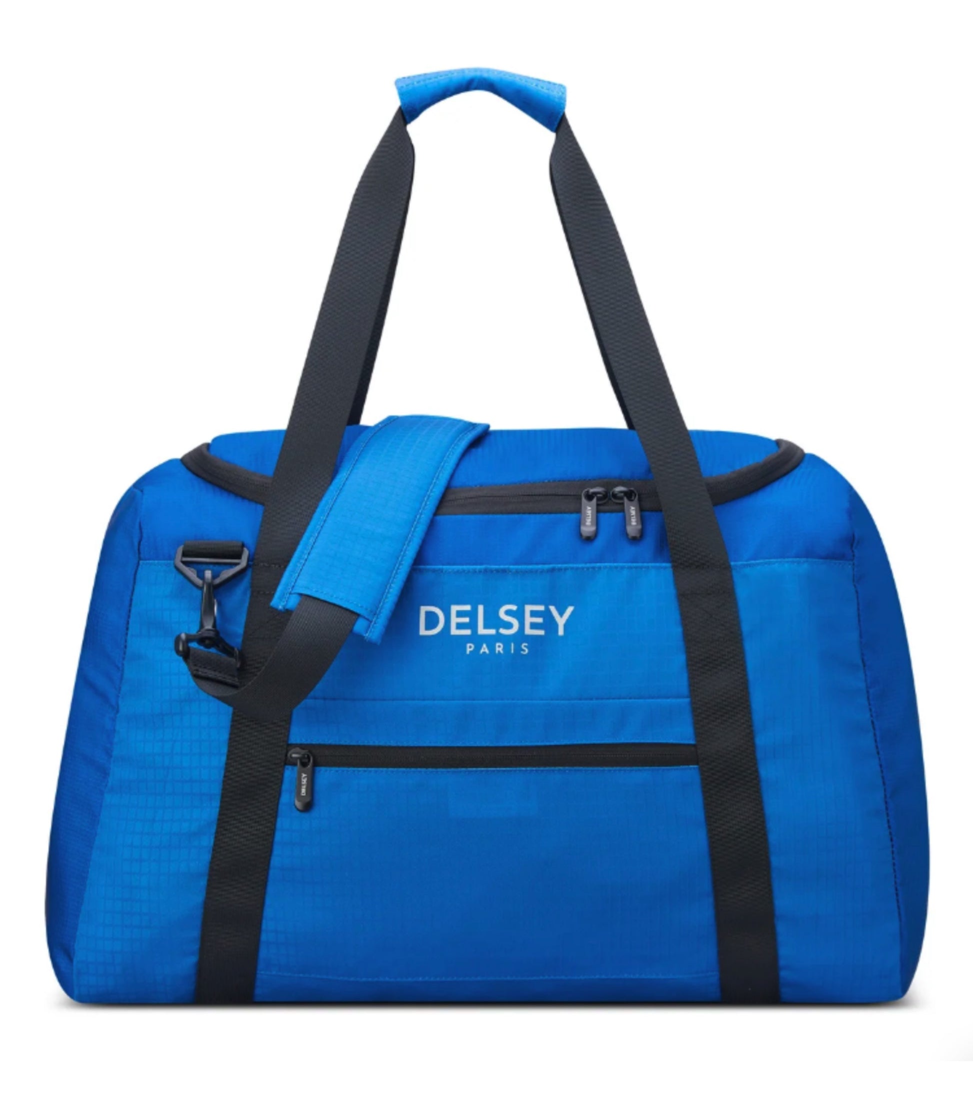 Delsey Nomade 55 cm Foldable Duffle Bag - Blue (Bleu)