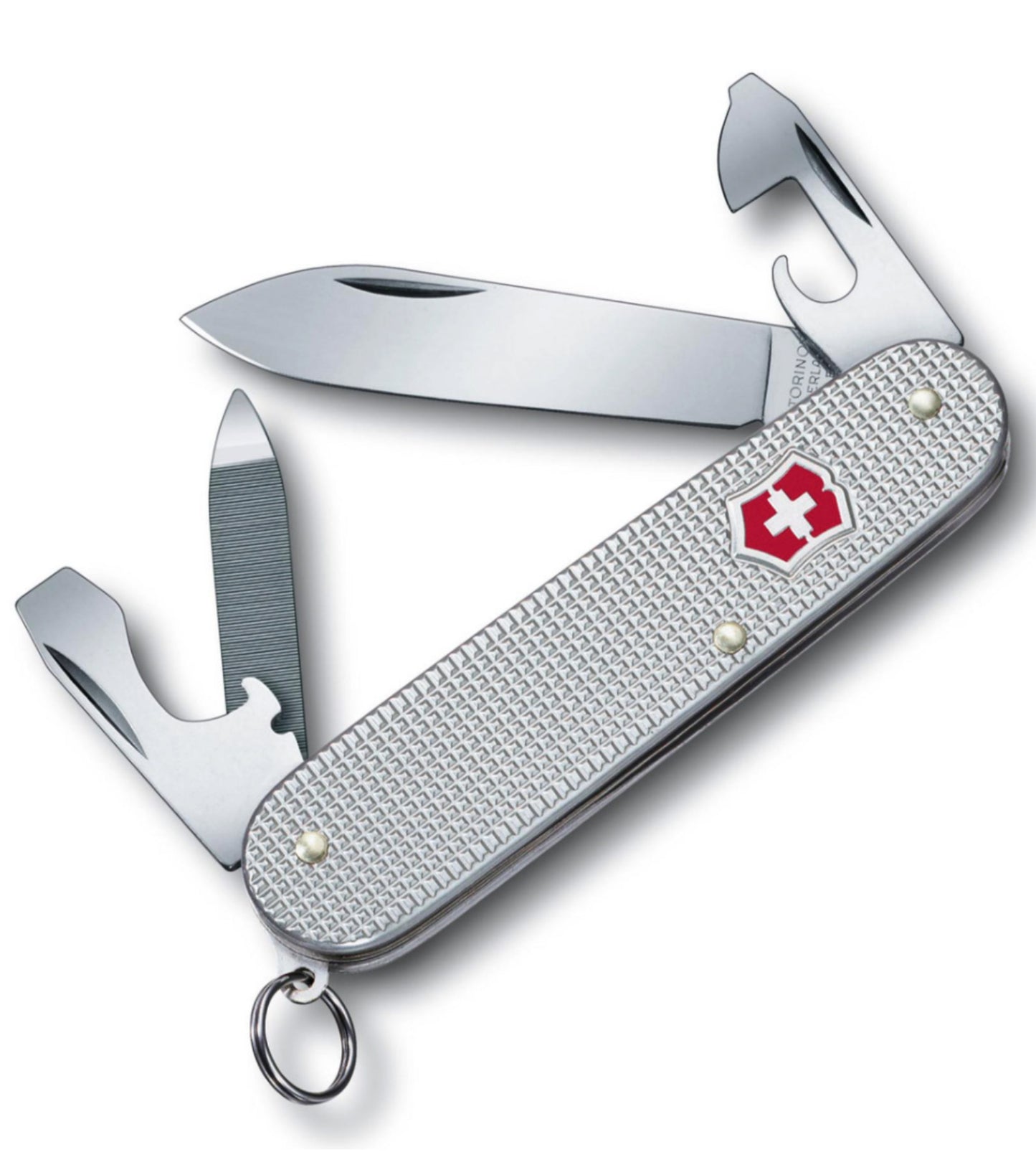 Victorinox Cadet Alox Swiss Army Knife - Silver