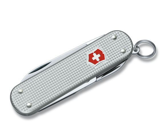 Victorinox Classic - Swiss Army Knife - Silver Alox