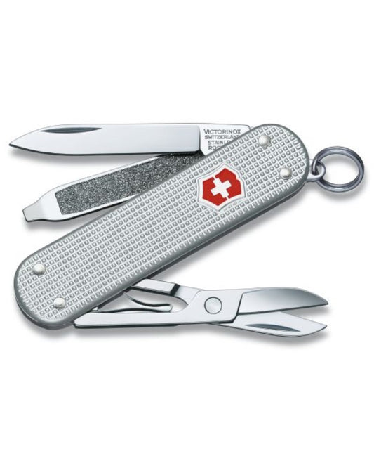 Victorinox Classic - Swiss Army Knife - Silver Alox