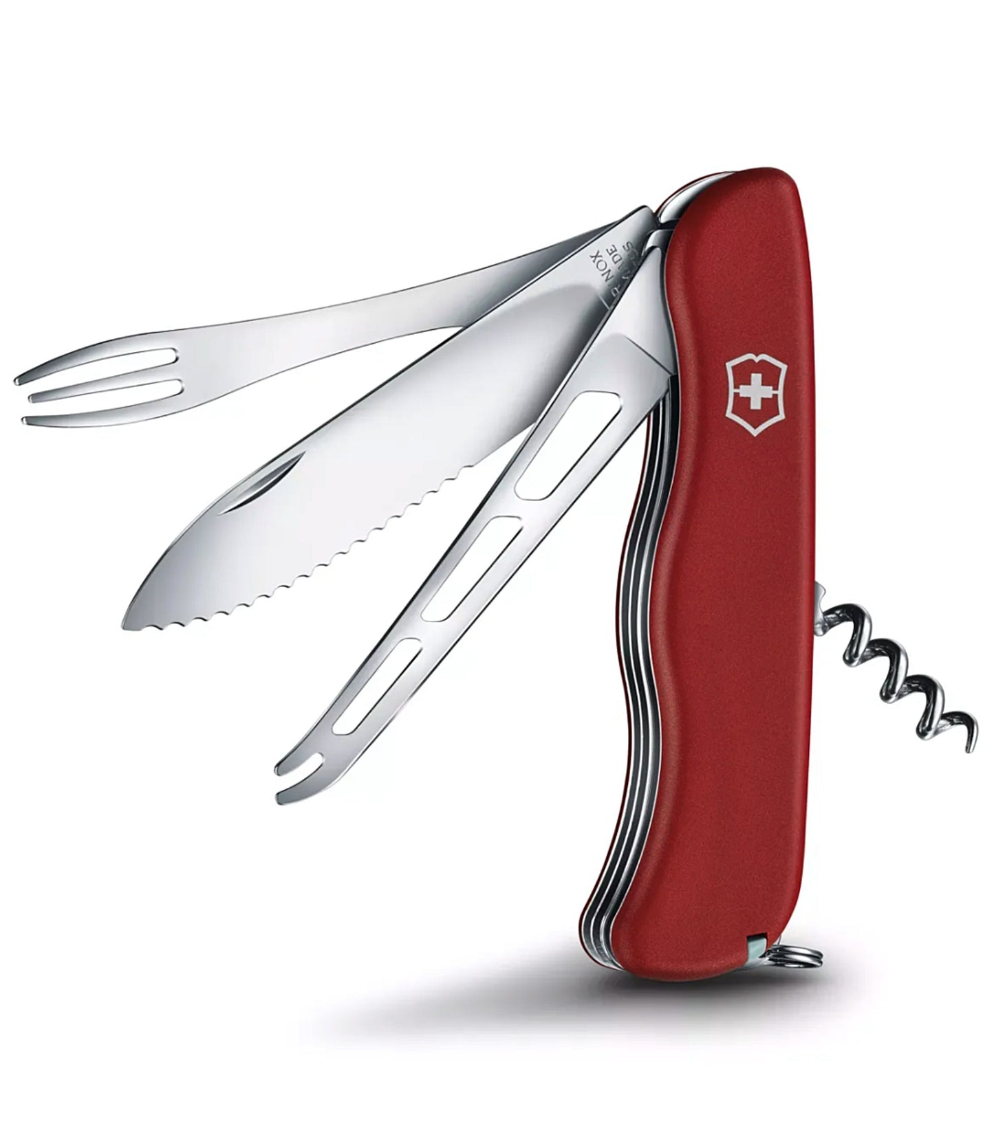 Swiss made pocket knife with 8 functions