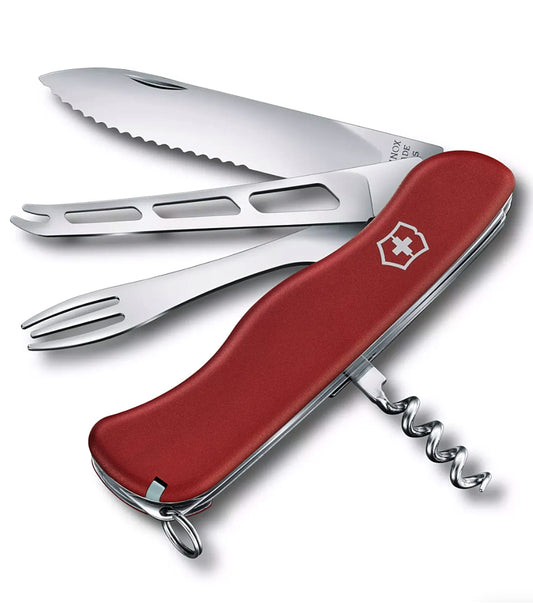 Victorinox Cheese Master Swiss Army Knife - Red