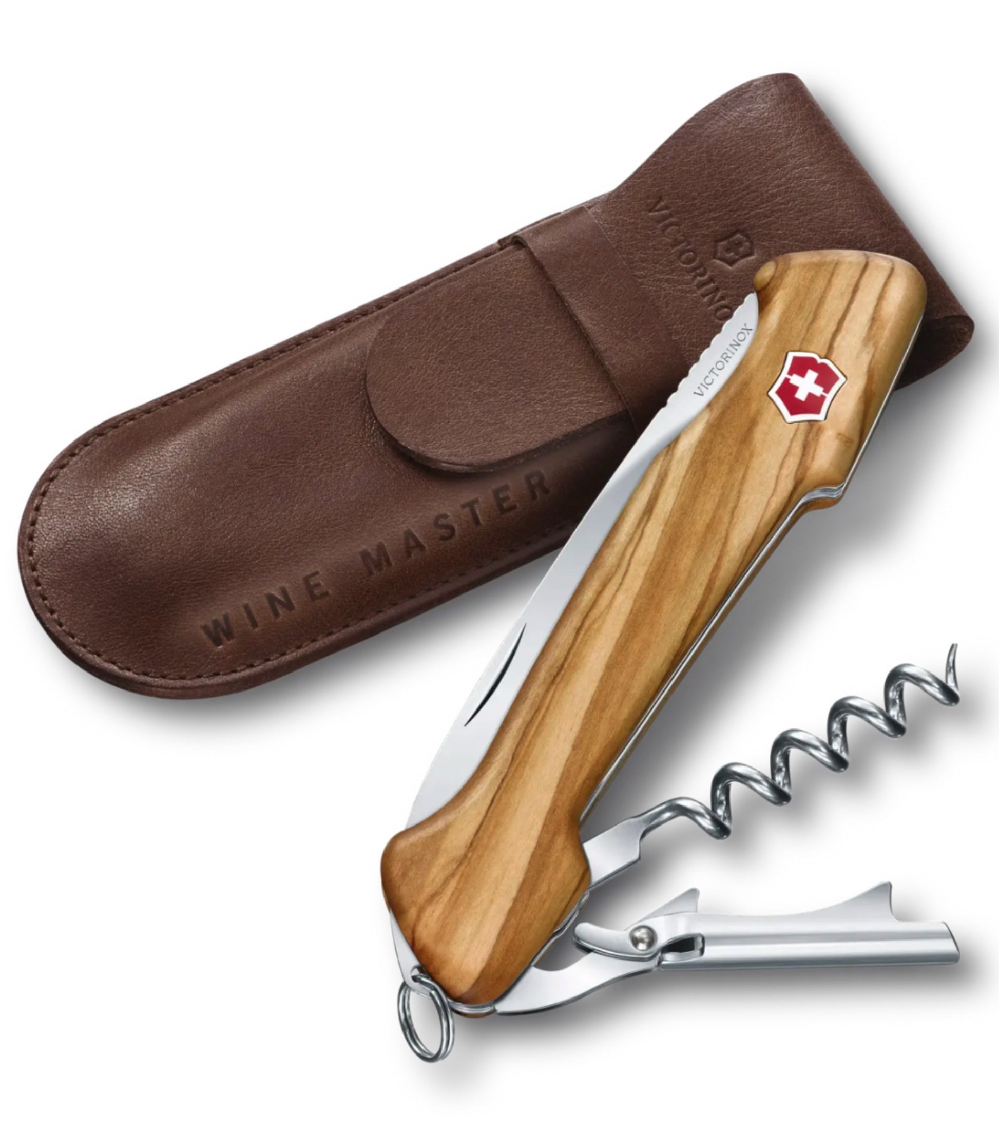 Victorinox Wine Master Wood Swiss Army Knife - Beige Olive Wood