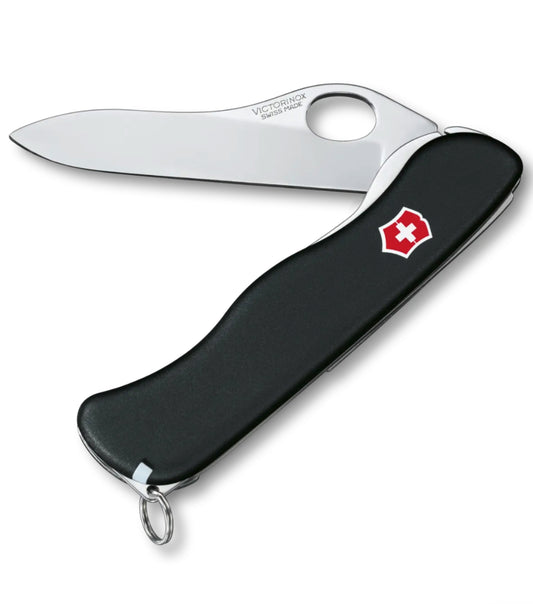 Victorinox Sentinel M Clip Swiss Army Knife - Black