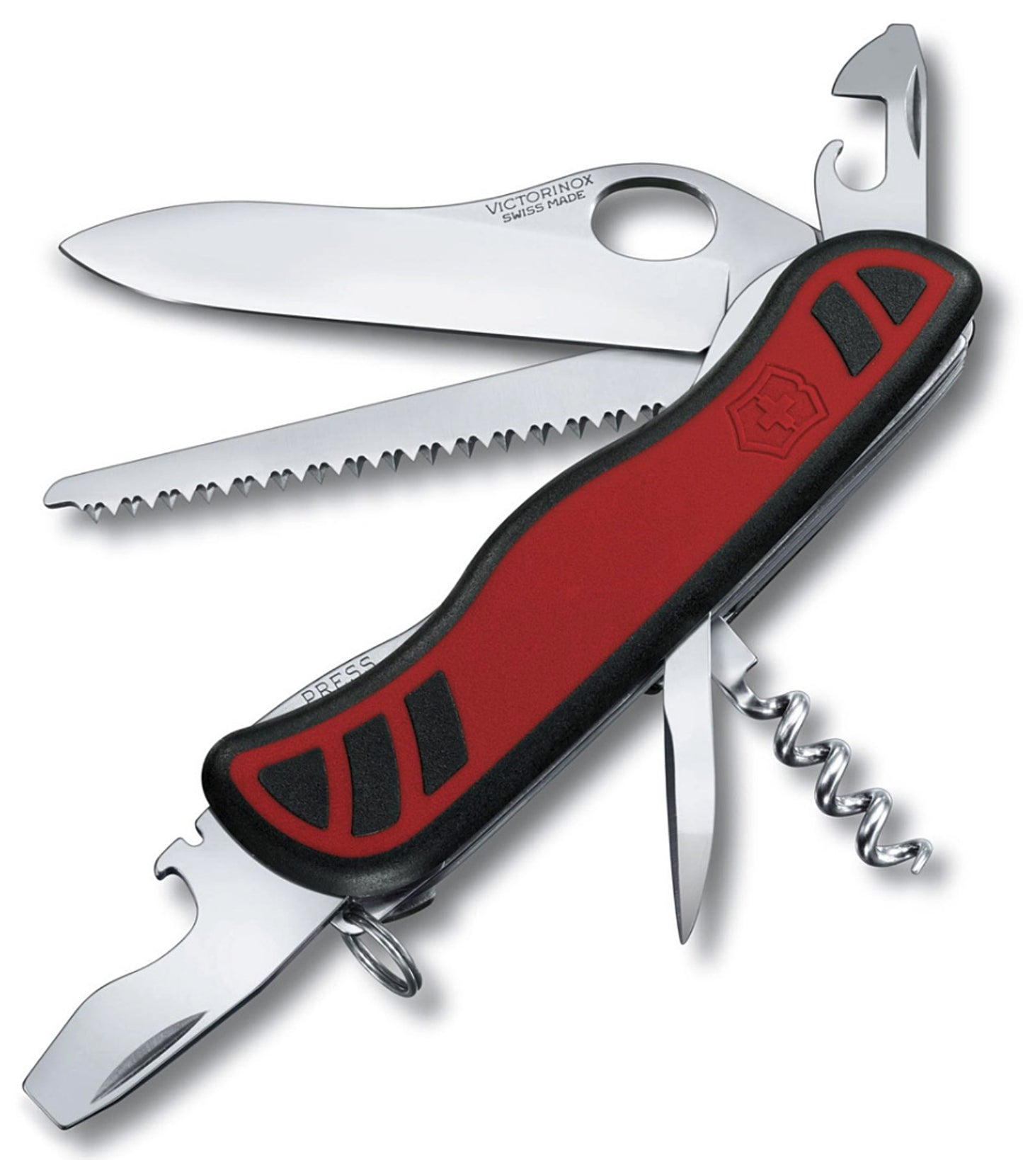 Victorinox Forester M Grip Swiss Army Knife - Red / Black