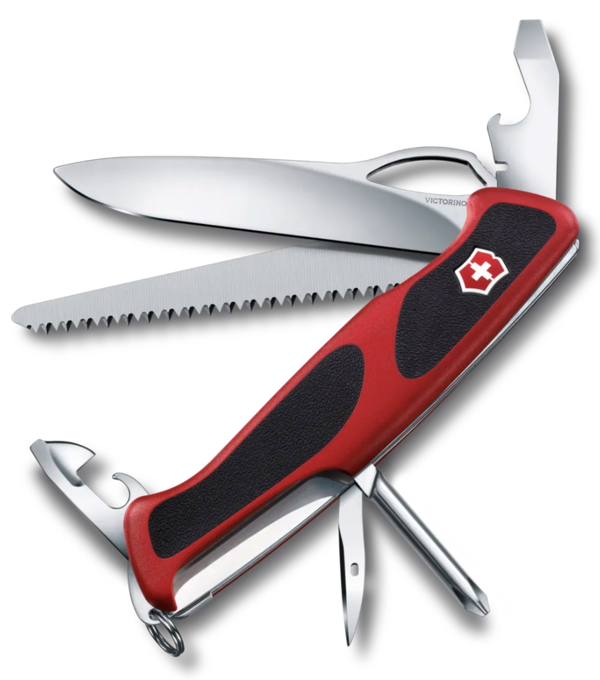 Victorinox Ranger 78 M Grip Swiss Army Knife - Red